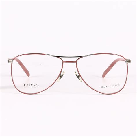 gg4218 gucci|New GUCCI Authentic Aviator GG4218 L1B Silver 55.